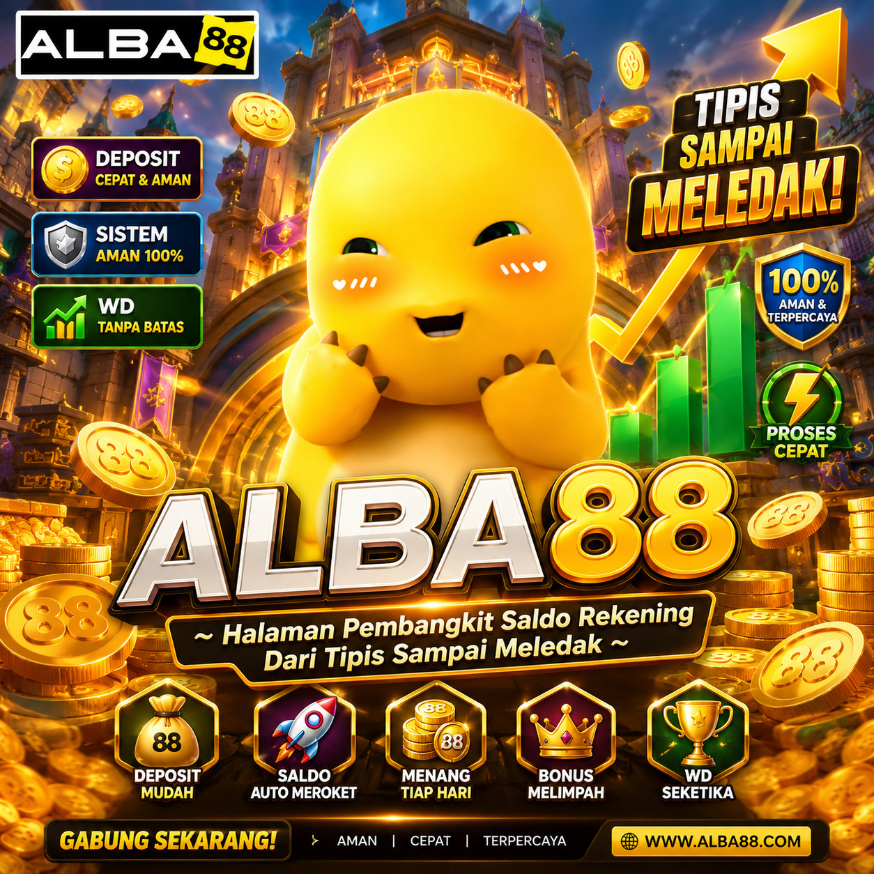 ALBA88 ~ Halaman Pembangkit Saldo Rekening Dari Tipis Sampai Meledak